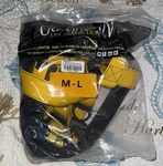Guardian Fall Protection 37005b Full Body Harness Black/yellow, Size M-l. Fixed Price $34.99.