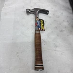 Estwing Hammer - 20 Oz Straight Rip Claw With Smooth Face & Genuine Leather Grip. Fixed Price $44.99.