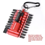 Geinxurn 22 Pcs Impact Screwdriver Bits Set With Organizer Sleeve, Magnetic S2 S. Fixed Price $23.12.