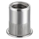 Wensilon Rivet Nut 1/4"-20unc 100pcs Stainless Steel 304 Finish Flat Head. Fixed Price $12.40.