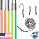 Klein Tools 50254 Multi-flex Glow Fish Rod Splinter Guard Coating 5 Rods. Fixed Price $125.34.