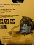 Dewalt 10 Gal. Stainless Steel Wet/dry Vacuum With Hose And Accessories Dxv10sa. Fixed Price $245.95.