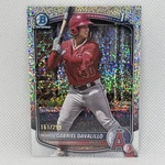 2025 1st Bowman Chrome Gabriel Davalillo #d 161/299 Speckle Refractor #bcp-178. Fixed Price $8.00.