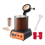 Vevor Electric Melting Furnace 1500w With 5kg Ceramic Crucible. Fixed Price $227.99.