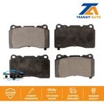 Front Ceramic Brake Pads For Honda Civic Subaru Impreza Mitsubishi Lancer Ford S. Fixed Price $40.94.