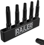 5 Pack Double Square 8 Point Star Bit Set. Premium S2 Steel 2 Inch Spline D.... Fixed Price $12.81.