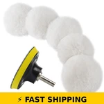 S Satc Wool Buffing Pad Set - 5pcs 3 Inch For Drill. Fixed Price $28.99.