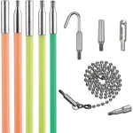 Klein Tools 50254 Multi Flex Glow Rod Set, 25-foot. Fixed Price $80.29.