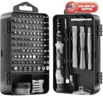 122 In 1 Precision Screwdriver Set Computer Repair Tool Kit Acssart Magnetic Bit. Fixed Price $8.99.