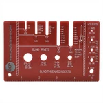 Pop Rivet And Blind Threaded Nut Gauge (bcp676). Fixed Price $12.99.