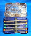 Kobalt 9 Piece Precision Screwdriver Set Plastic Handle. Fixed Price $10.00.