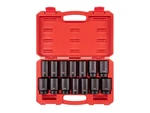 Tekton 1/2 Inch Drive Deep 6-point And 12-point Axle Nut Impact Socket Set Wi.... Fixed Price $215.53.