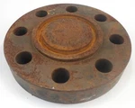 Unknown Brand, Blind Flange, 2-1/2 Pipe, Od 9.63", Thickness 1.63", Class 1500. Fixed Price $50.00.