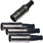 Metal Body 5 Pin Din Male Plug Midi Cable Connector Soldering 4 Pack. Fixed Price $13.36.