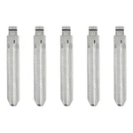 X Autohaux 5pcs Metal Car Flip Remote Folding Key 14 10 2 Cm, Silver Tone. Fixed Price $14.86.