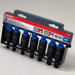 Crescent (7 Pc) Assorted Sizes X 1/2 In. Metric 6 Point Hex Bit Socket Set Cimbs. Fixed Price $22.40.