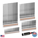 Geinxurn 53pieces Fixedge Screwdriver Bit Set1/2/4/6 Mixed Hex Magnetic Alloy. Fixed Price $34.86.