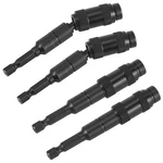 4 Pack Magnetic Swiveling Bit Tip Holder 1/4 Inch Rotary Drill Pivot. Fixed Price $14.26.