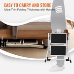 Step Ladder 2-step 330lbs Capacity, Rvs. Fixed Price $43.99.