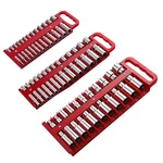 Reniteco Magnetic Socket Organizer Set, 3 Pcs Red Portable Heavy 3pcs,. Fixed Price $83.66.