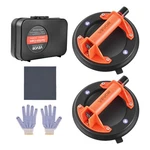 Vevor 8 In Vacuum Suction Cup 400 Lbs Glass Lifter With Abs Handle 2-pack. Fixed Price $40.90.