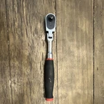 Snap-on Fhf936a Flex-head 3/8 In Ratcheting Wrench Black Red Silver Steel Sae. Fixed Price $107.50.