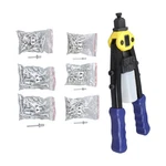 Lablt 1/4inch Riveting Gun Tool,210 Aluminum Rivets 5 Interchangeable Heads. Fixed Price $30.57.