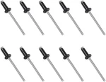 Maozaa 100 Pcs 1/8" X 1/4" Aluminum Blind Rivets, 3.2 1/4", Black. Fixed Price $9.84.