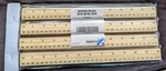 Iconikal Wooden Rulers With Metal Edge, 12-inch, 12-pack. Fixed Price $14.00.