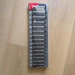 Snap On Tools 1/2 Drive 6 Point Deep Impact Socket Set 15 Piece. Fixed Price $380.00.