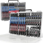 41-piece Premium 1/4" Drive Magnetic Impact Nut Driver Set Metric & Sae Standard. Fixed Price $77.54.