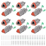 Gkg Dtk3 3 Pin Deutsch Connector Kit,6 Sets Dt Pin,gray W.... Fixed Price $27.43.