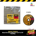 Dewalt-dw4624- Metal Grinding Wheel 6"x1/4"x7/8" Contains 10 Pcs.. Fixed Price $106.97.