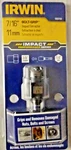 Irwin, # 1859105, Impact Bolt Grip 7/16 -11mm Extractor W/1/4 Hex, New!. Fixed Price $7.99.