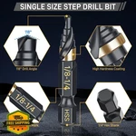 Bestwork 1/4" Step Drill Bit Hss Unibit Hex Shank. Fixed Price $25.99.