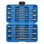 Ementol 12pcs 3/8" Drive Extra Long Torx Bit Socket Set (t10-t60). Fixed Price $37.31.