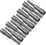 10 Pcs 5/16 Inch/ 8mm Hex Nut Driver Magnetic Extension Socket Drill Bit Holder,. Fixed Price $12.25.