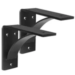 2 Pack 8" X 9" Heavy Duty Steel Mantel Brackets, Wall Mount L Support For Fir.... Fixed Price $56.66.