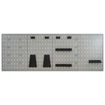 Peg Boards Tool Holder Metal Pegboard Wall For Workbench 4 Pcs Steel Vidaxl. Fixed Price $119.99.