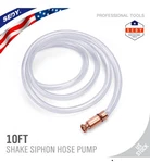 10ft X 1/2 Siphon Hose Pump Self Priming Jiggler Shaker Transfer Fuel Water Oil. Fixed Price $13.95.