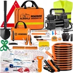 Hlwdflz Car Emergency Kit With Portable Air Compressor - Roadside Assistance .... Fixed Price $106.59.