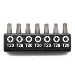 Tmax 7pc 1" T10-t40 Torx Bit Sets, Quick Change Star Driver Bits, Screws & Heads. Fixed Price $13.97.