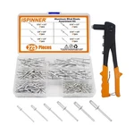 Ispinner 225pcs Aluminum Blind Rivets Assortment Kit With Heavy Duty Hand Riv.... Fixed Price $22.53.