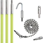 Klein Tools 50152 Mid-flex Glow Fish Rod, 15-foot. Fixed Price $58.99.