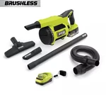 New Ryobi Pblhv701k One+ Hp 18v Jobsite Hand Vacuum Kit 4.0 Ah Battery Charg. Fixed Price $138.00.