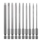 Vesttio Security Torx Screwdriver Bit Set 11pcs 1/4 Inch Hex Shank /100 Mm. Fixed Price $18.69.
