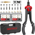 Nextack Rivet Nut Tool Kit 13-inch Rivnut Kit/120 Nutserts, Red & Black. Fixed Price $79.99.