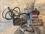 Hyper Tough 2 Amp Corded 1/4 Sheet Palm Sander Tested Working. Fixed Price $5.98.