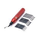 Afa Tooling - Deburring Tool With 15 Extra High Speed Steel Swivel Blades Work. Fixed Price $40.77.