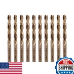 Lu&mn 3/8" M35 Cobalt Hss Jobber Length Twist Drill Bits - 10 Pack Heavy Duty. Fixed Price $77.45.